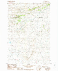 Melville NW 1985 topographic map thumbnail