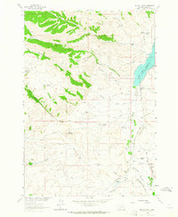 Metzel Ranch 1963 topographic map thumbnail