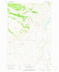 Metzel Ranch 1963 topographic map thumbnail