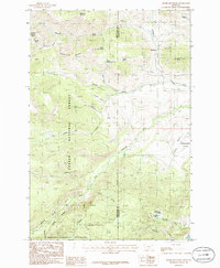 Meyer Mountain 1986 topographic map thumbnail