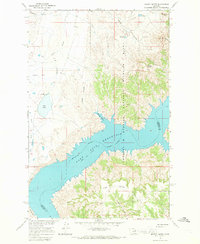 Mickey Butte 1965 topographic map thumbnail