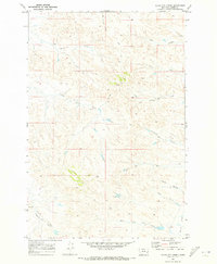 Miles City Creek 1969 topographic map thumbnail
