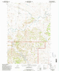 Mill Iron 1993 topographic map thumbnail