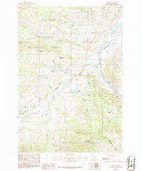 Miner 1986 topographic map thumbnail