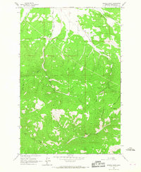 Mineral Ridge 1965 topographic map thumbnail