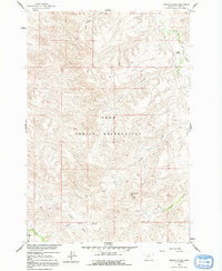 Mission Coulee 1960 topographic map preview