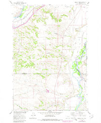 Mission Creek 1960 topographic map thumbnail