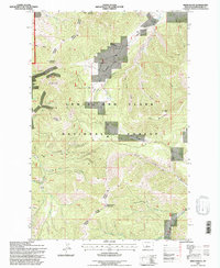 Mixes Baldy 1995 topographic map thumbnail