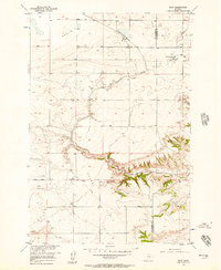 Molt 1956 topographic map thumbnail