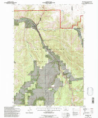 Monarch 1995 topographic map thumbnail