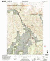 Monarch 1995 topographic map thumbnail