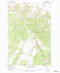 Monarch 1967 topographic map thumbnail