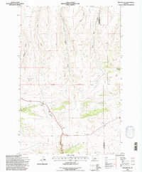 Monarch NE 1995 topographic map thumbnail