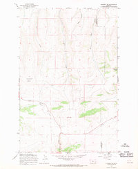 Monarch NE 1967 topographic map thumbnail