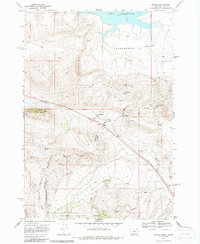 Monida 1968 topographic map thumbnail