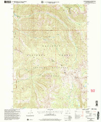 Monitor Peak 2000 topographic map thumbnail