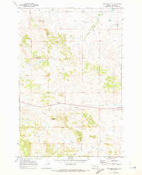 Montague Butte 1969 topographic map thumbnail