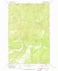 Monument Peak 1971 topographic map thumbnail