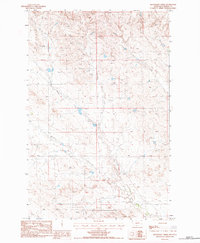 Moonlight Creek 1983 topographic map thumbnail