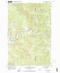Moose Creek 1968 topographic map thumbnail