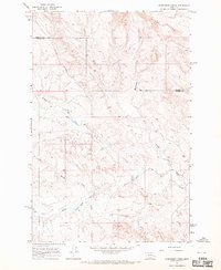 Morehouse Creek 1965 topographic map thumbnail