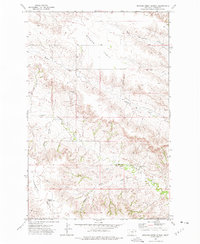 Morgan Creek School 1972 topographic map thumbnail