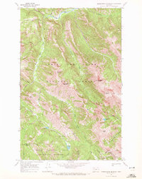 Morningstar Mountain 1968 topographic map thumbnail
