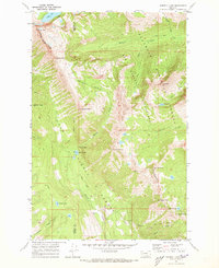 Morrell Lake 1970 topographic map thumbnail