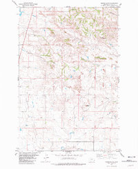 Morris Butte 1981 topographic map thumbnail