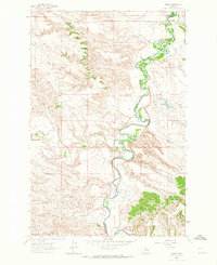 Mosby 1962 topographic map thumbnail