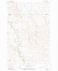 Mosby SE 1962 topographic map thumbnail