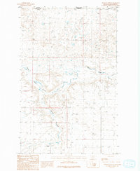 Mosquito Springs 1984 topographic map thumbnail