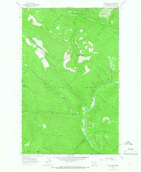 Mount Baldy 1963 topographic map thumbnail