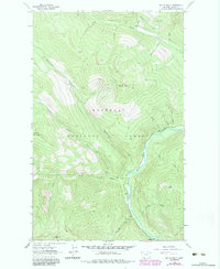 Mount Baldy 1963 topographic map thumbnail