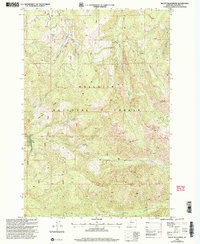 Mount Blackmore 2000 topographic map thumbnail