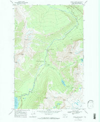 Mount Cannon 1968 topographic map thumbnail