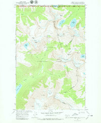 Mount Carter 1968 topographic map thumbnail