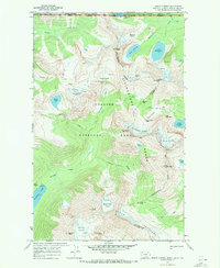 Mount Carter 1968 topographic map thumbnail