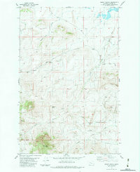 Mount Cecelia 1983 topographic map thumbnail