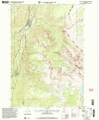 Mount Douglas 2000 topographic map thumbnail