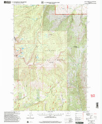 Mount Edith 2001 topographic map thumbnail