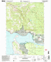 Mount Hebgen 2000 topographic map thumbnail