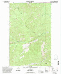 Mount Hefty 1994 topographic map thumbnail