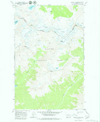Mount Jackson 1968 topographic map thumbnail