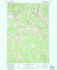 Mount Jerusalem 1964 topographic map thumbnail
