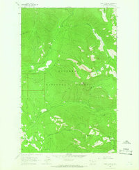 Mount Marston 1963 topographic map thumbnail