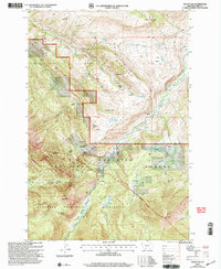 Mount Rae 2000 topographic map thumbnail