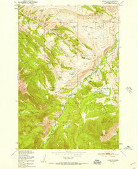 Mount Rae 1951 topographic map thumbnail