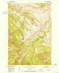 Mount Rae 1951 topographic map thumbnail