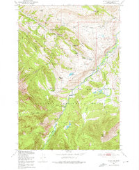 Mount Rae 1951 topographic map thumbnail